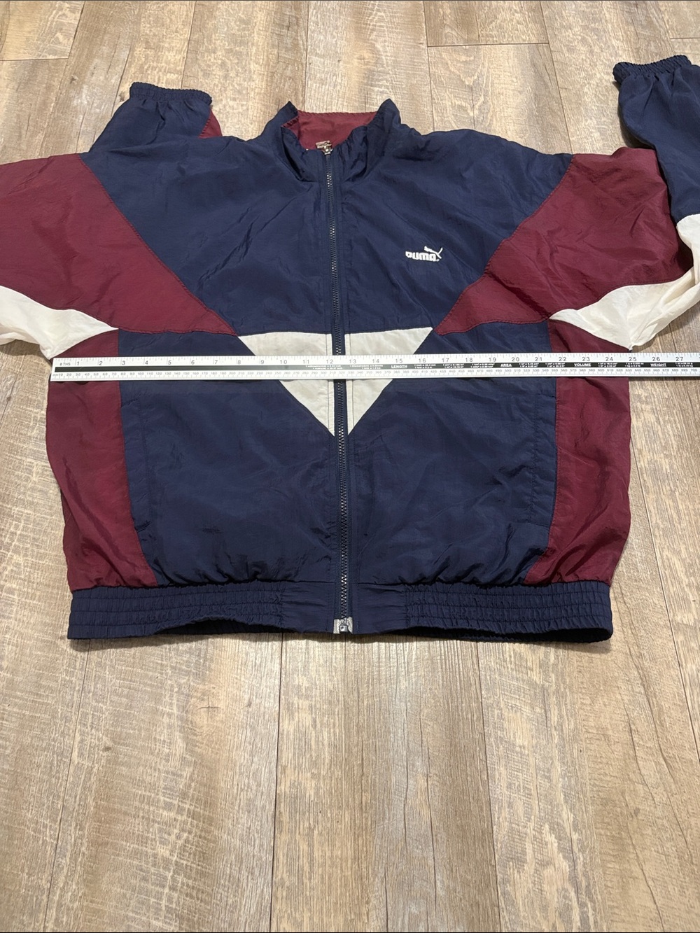Vintage Puma Colorblock Windbreaker Track Jacket - Picture 8 of 11